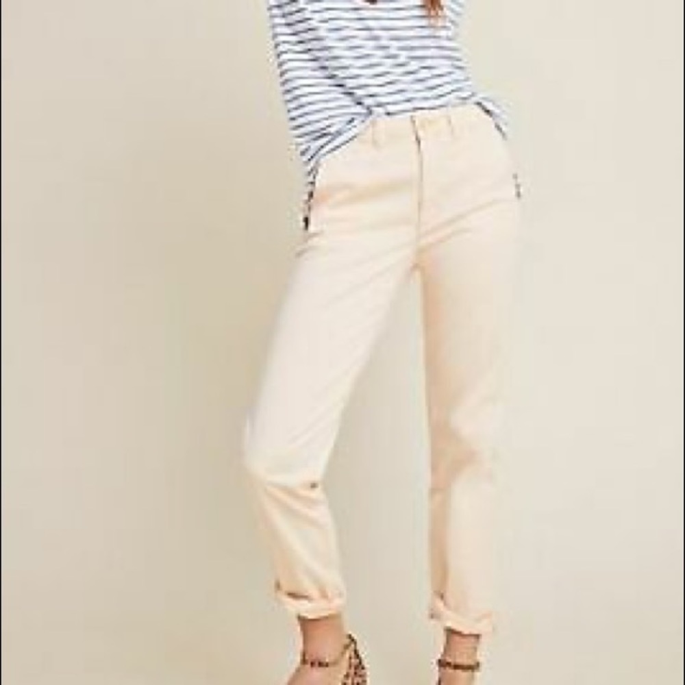 Anthropologie Relaxed Chino Pants